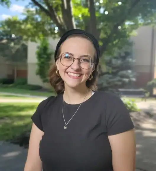 audra sennish smiling